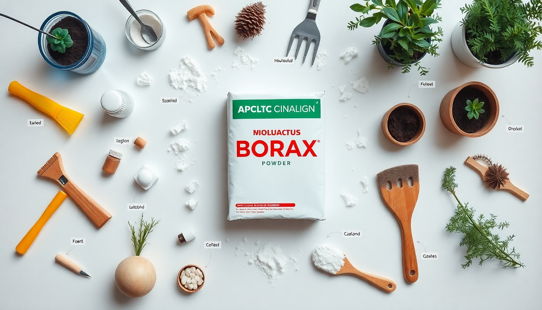 Borax in der Praxis: Vielseitige Anwendungen für Haus, Garten und Reinigung