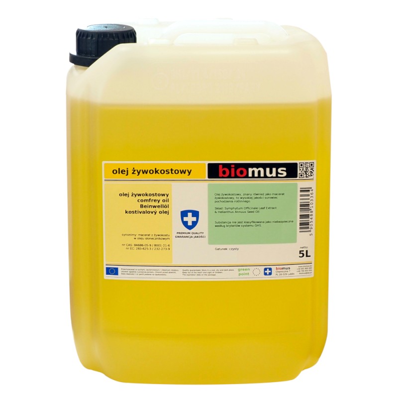 Beinwellölmazerat 5000 ml BIOMUS - ChemMarkt.de