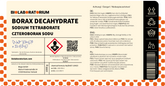 Borax Borax Natriumtetraborat Decahydrat 1000g BioLaboratorium - ChemMarkt.de