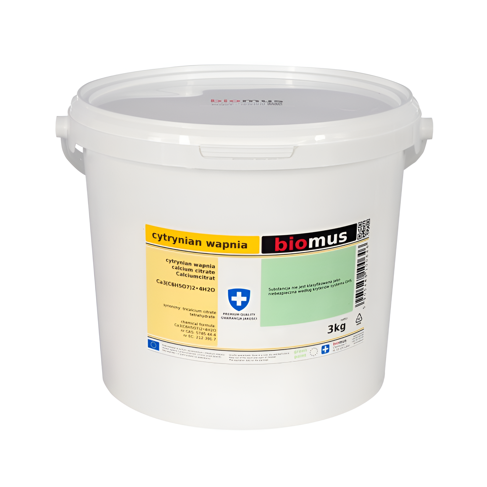 Calciumcitrat 3 kg Biomus - ChemMarkt.de