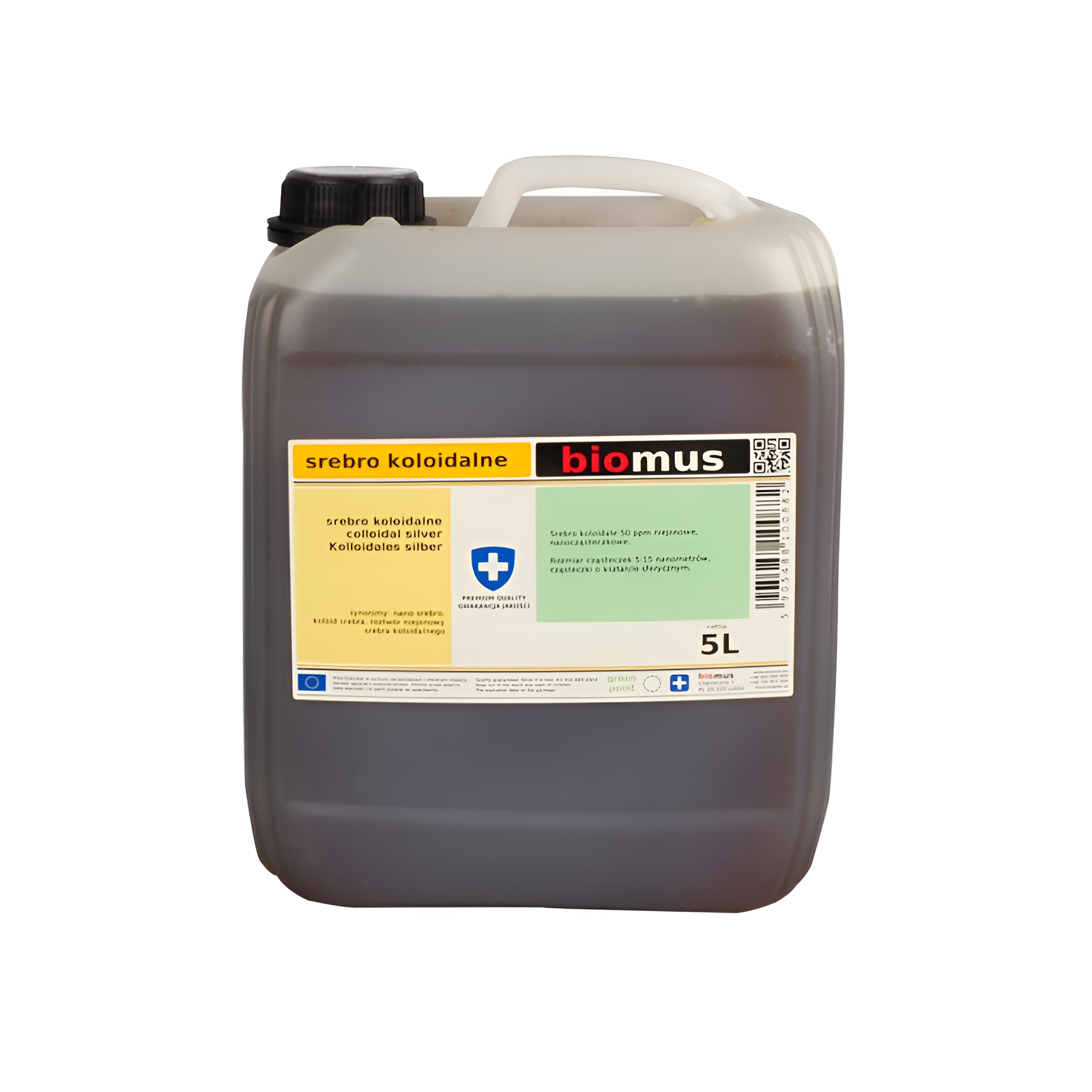 Kolloidales Silber 50 ppm BIOMUS 5 L - ChemMarkt.de
