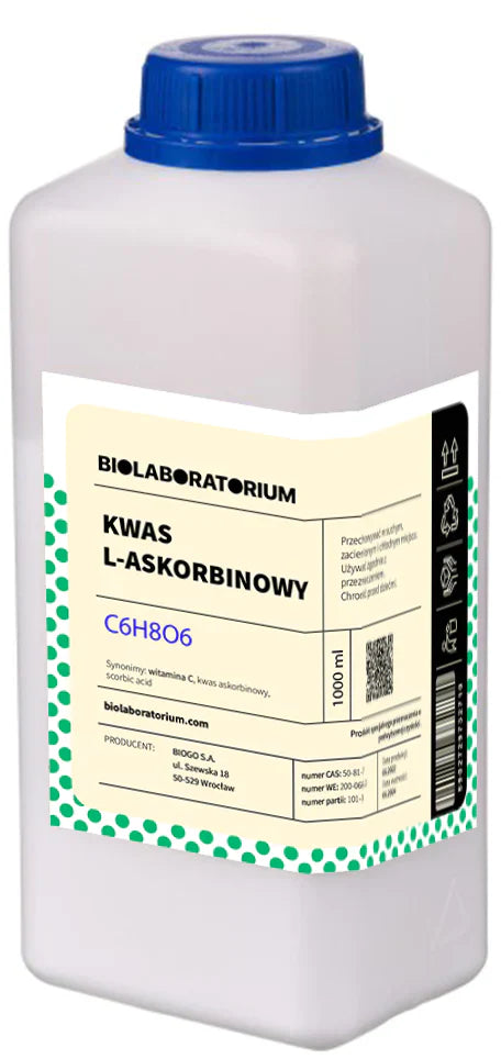 L-Ascorbinsäure Vitamin C 500g BioLaboratorium - ChemMarkt.de