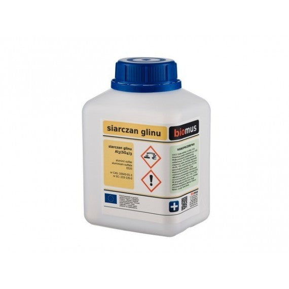 Aluminiumsulfat 500g BIOMUS - ChemMarkt.de