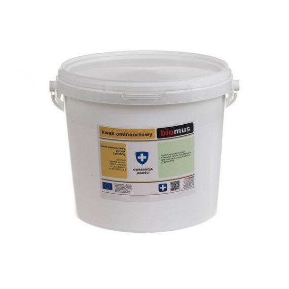 Aminoessigsäure. Glycin 5 kg BIOMUS - ChemMarkt.de