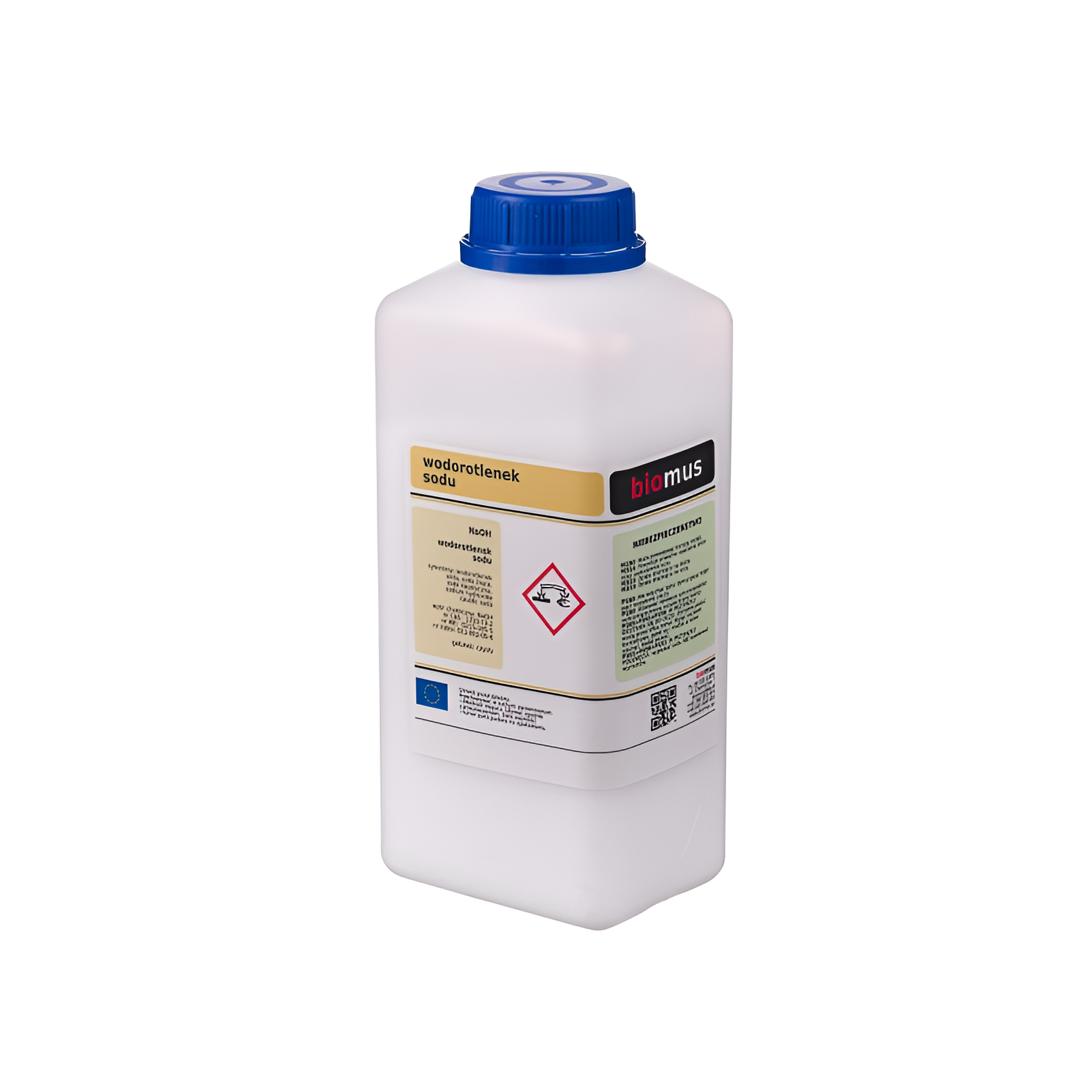 Ätznatron. Natriumhydroxid 1 kg BIOMUS - ChemMarkt.de
