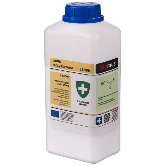 Backpulver, Natriumbicarbonat 1kg BIOMUS - ChemMarkt.de