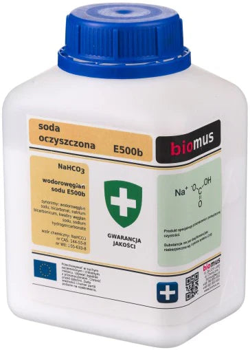 Backpulver, Natriumbicarbonat 500g BIOMUS - ChemMarkt.de