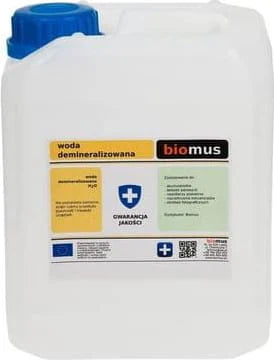 Demineralisiertes Wasser 5l BIOMUS - ChemMarkt.de