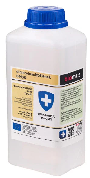 Dimethylsulfoxid DMSO Kunststoff 1000ml BIOMUS - ChemMarkt.de