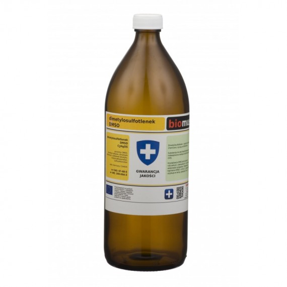 DMSO Dimethylsulfoxid Reines GLAS 1000ml BIOMUS - ChemMarkt.de
