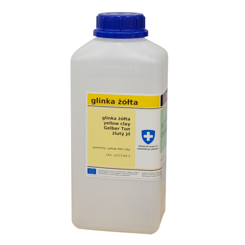 Gelbe Tonerde 500g BIOMUS - ChemMarkt.de