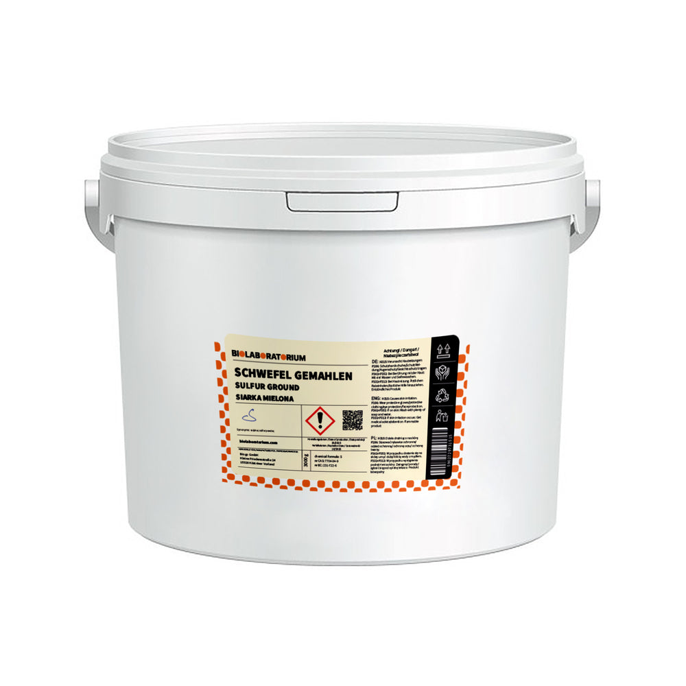 Gemahlener Schwefel 3kg BIOLABORATORIUM - ChemMarkt.de