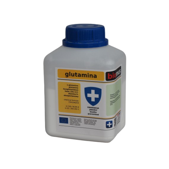 Glutamin 250 g BIOMUS - ChemMarkt.de