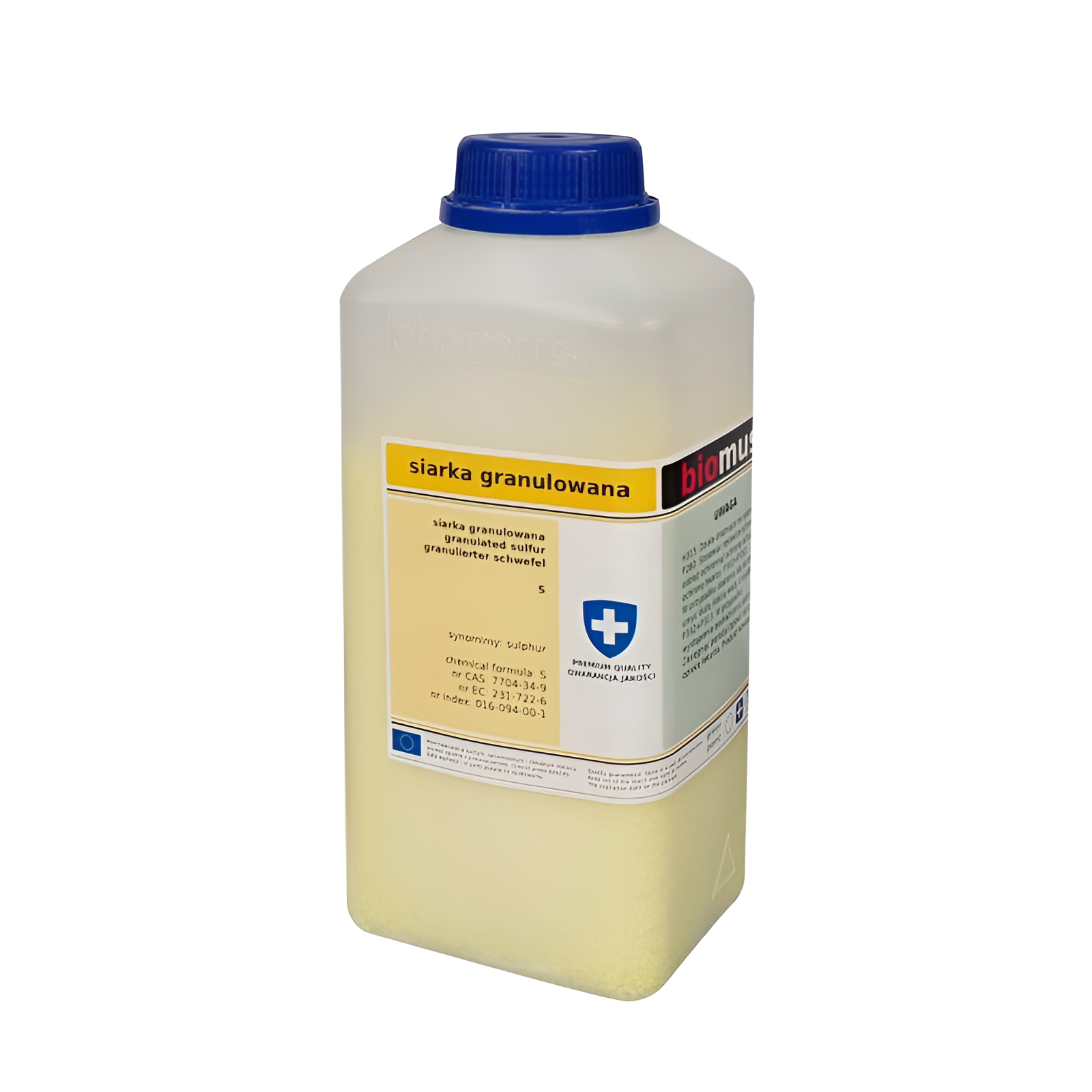 Granulierter Schwefel 1kg BIOMUS - ChemMarkt.de
