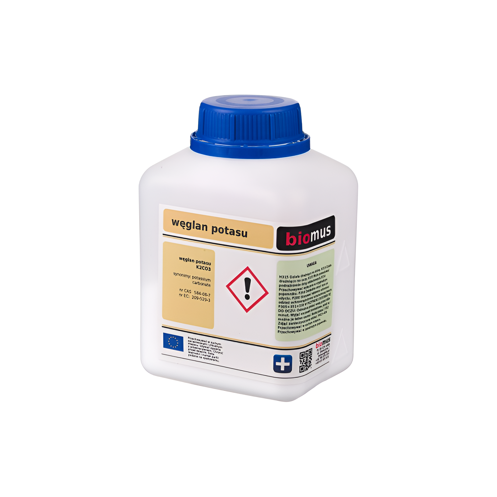 Kaliumcarbonat 500g BIOMUS - ChemMarkt.de
