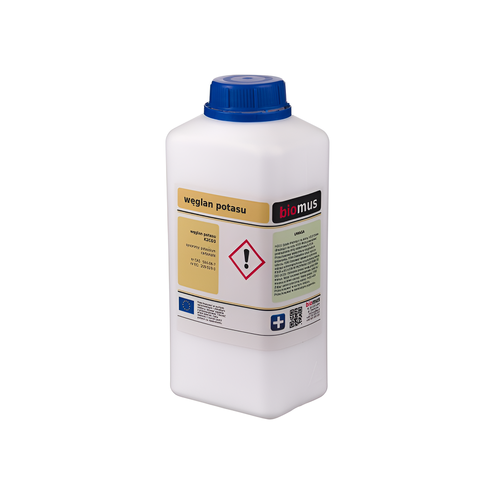 Kaliumcarbonat K2CO3 1kg BIOMUS - ChemMarkt.de