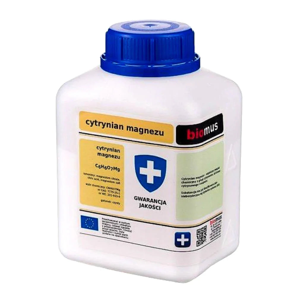 Magnesiumcitrat 250g BIOMUS - ChemMarkt.de