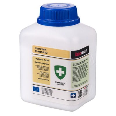 Magnesiumsulfat Bittersalz 500g BIOMUS - ChemMarkt.de