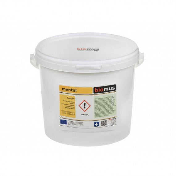 Menthol 3kg BIOMUS - ChemMarkt.de