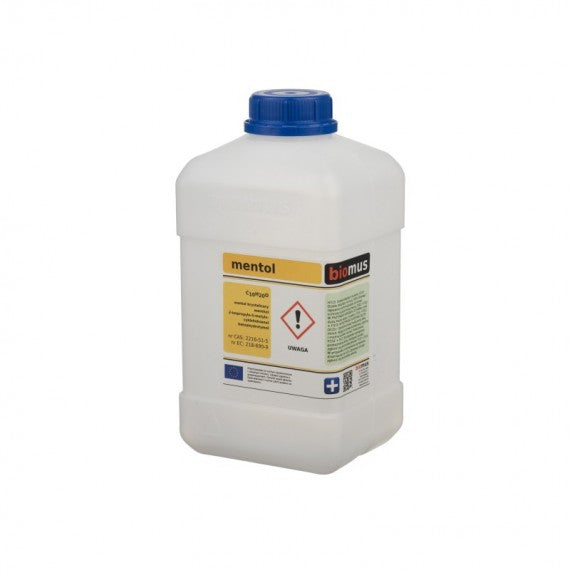 Menthol Kristallines Menthol 1000g BIOMUS - ChemMarkt.de