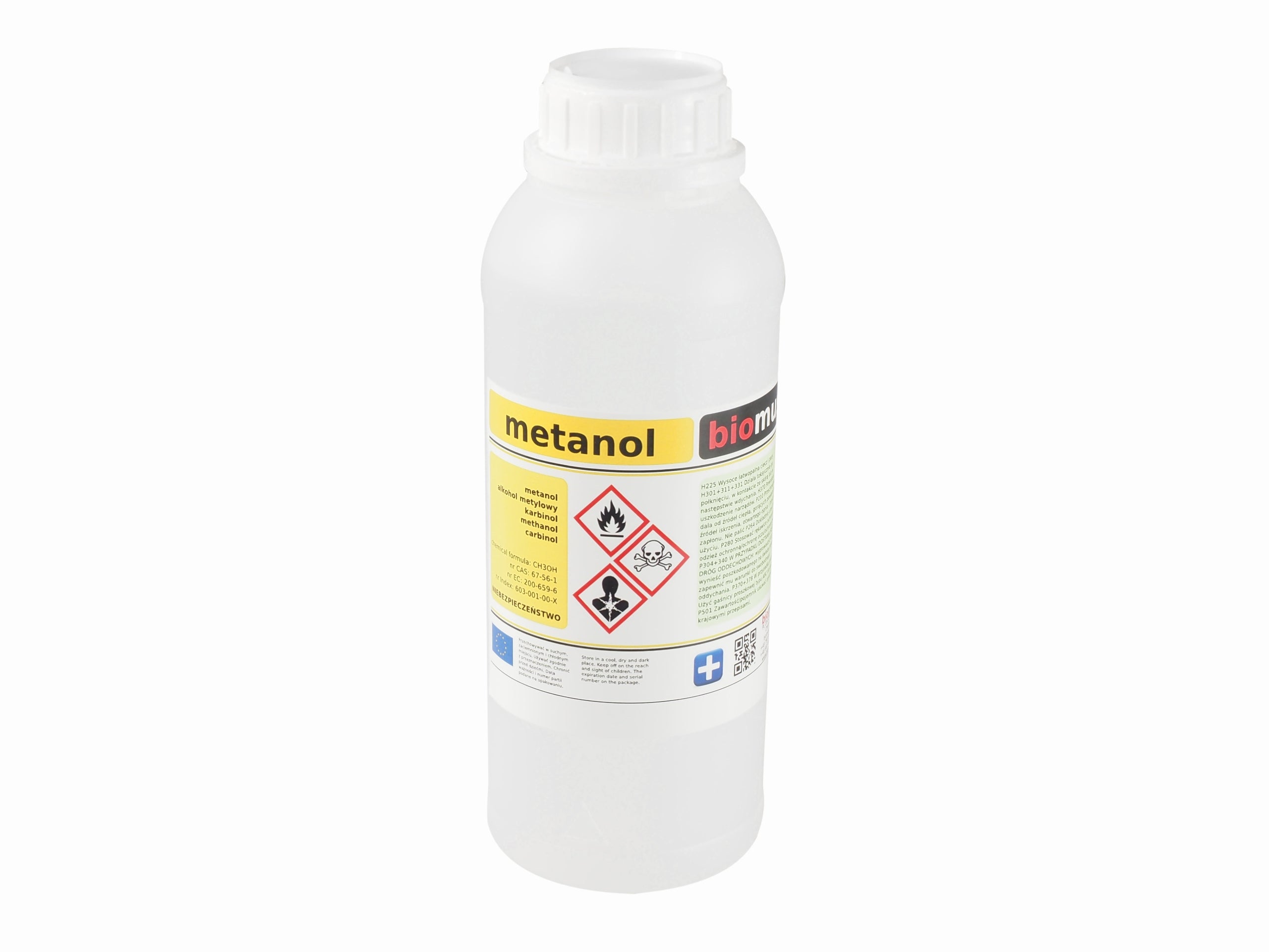 Methylalkohol 99,5% 1L BIOMUS - ChemMarkt.de