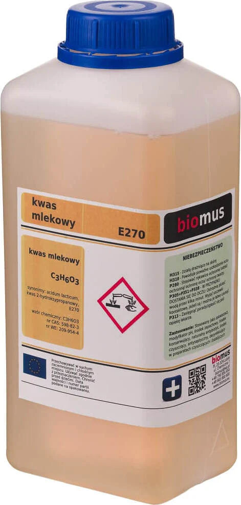 Milchsäure 80% 1000ml BIOMUS - ChemMarkt.de