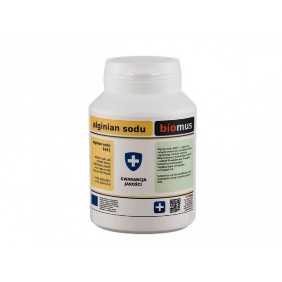 Natriumalginat 100g BIOMUS - ChemMarkt.de