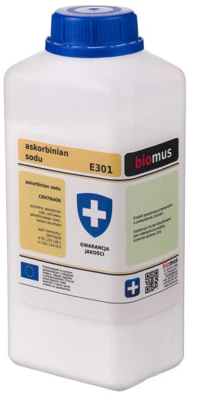 Natriumascorbat 1kg BIOMUS - ChemMarkt.de