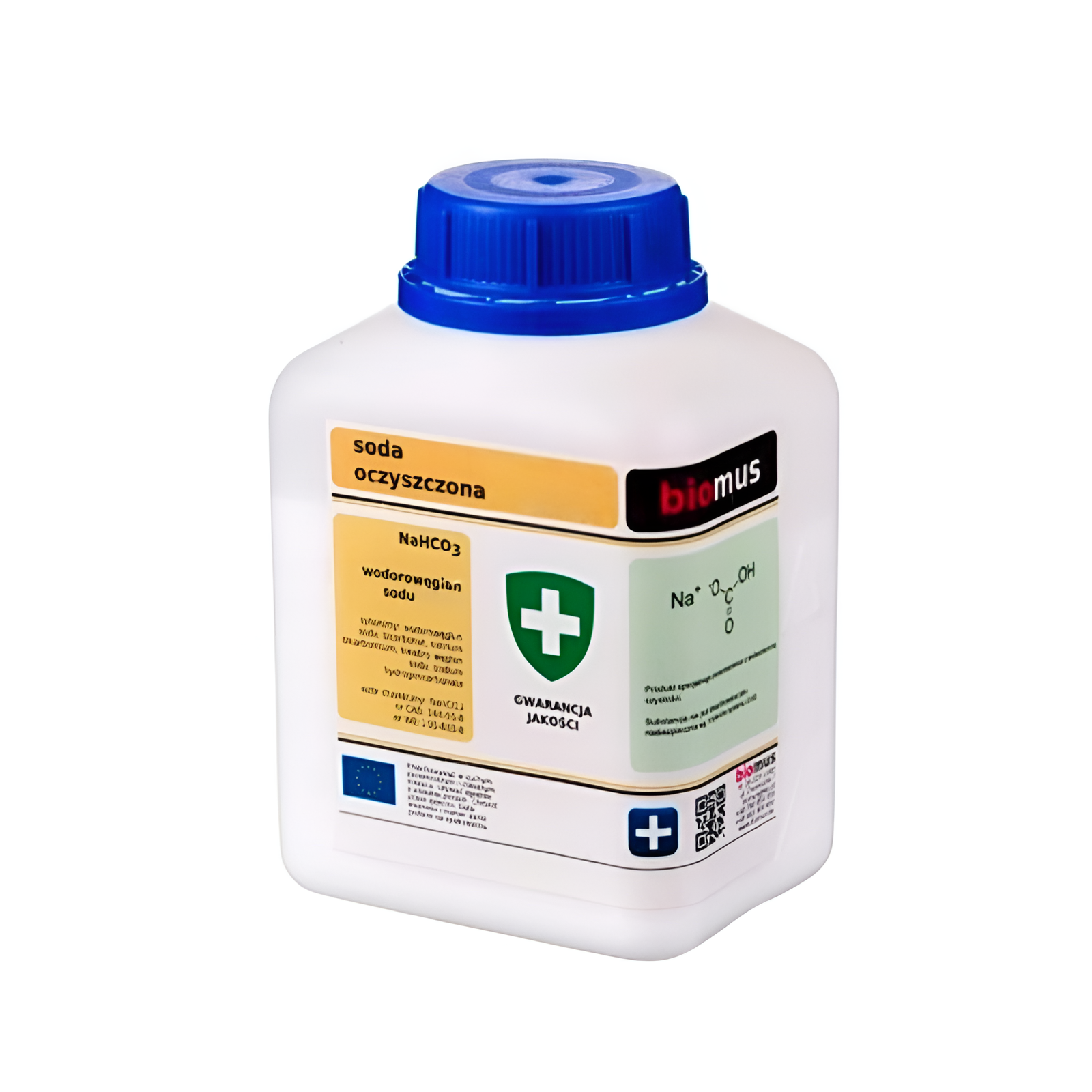 Natriumbicarbonat. Backpulver 250g BIOMUS - ChemMarkt.de