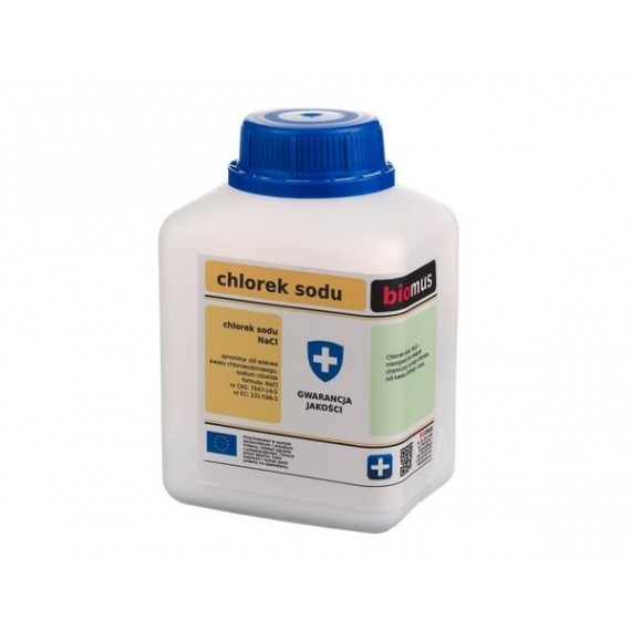 Natriumchlorid NaCl Salzsäure 250g BIOMUS - ChemMarkt.de