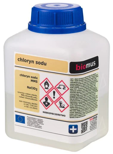 Natriumchlorit 25 - 28 % mms 100 ml BIOMUS - ChemMarkt.de