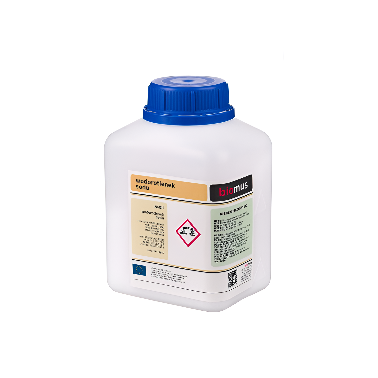 Natriumhydroxid 500g BIOMUS - ChemMarkt.de
