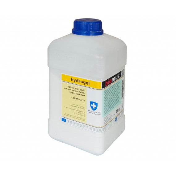 Natriumpolyacrylat. Hydrogel 1kg BIOMUS - ChemMarkt.de
