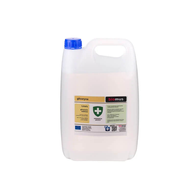 Pflanzliches Glycerin. Pur Pharmazeutisch Min 99,5% 5kg BIOMUS - ChemMarkt.de