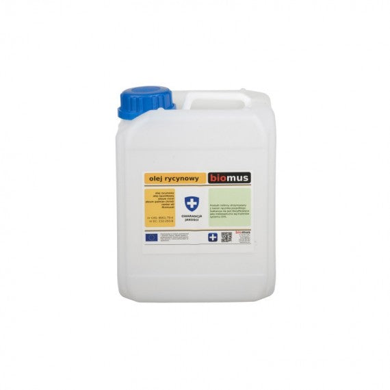 Rizinusöl unraffiniert hexanfrei 5000ml BIOMUS - ChemMarkt.de