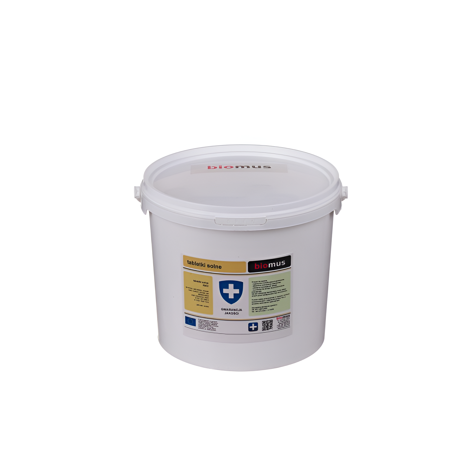 Salz Tabletten. Pasteurisiertes Salz 5kg BIOMUS - ChemMarkt.de