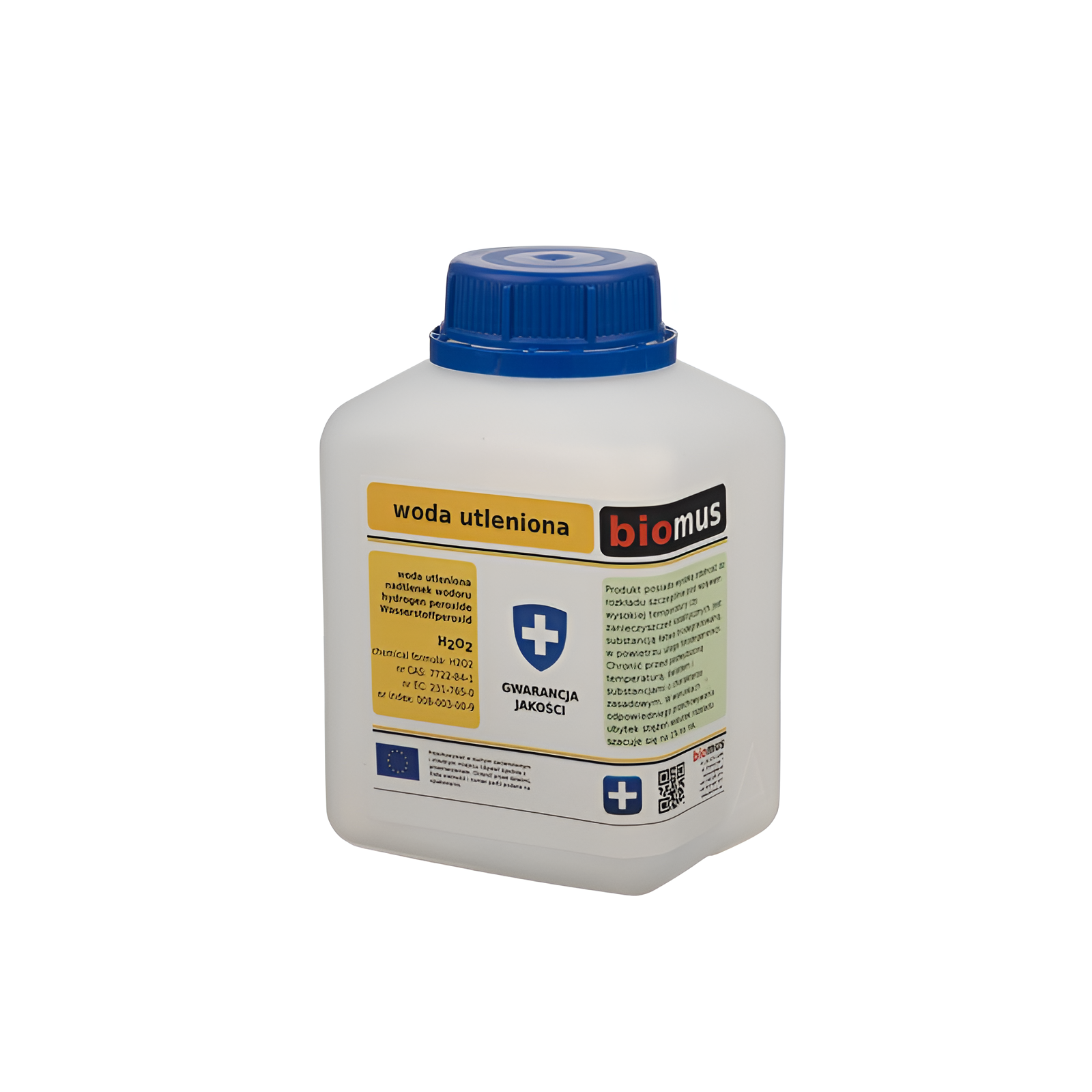 Sauerstoffhaltiges Wasser 250ml BIOMUS - ChemMarkt.de