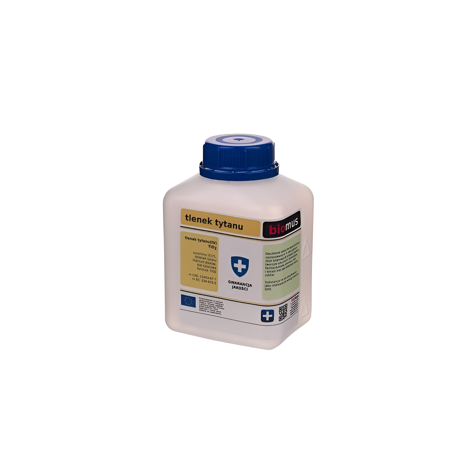 Titanoxid. Titanweiß 500g BIOMUS - ChemMarkt.de