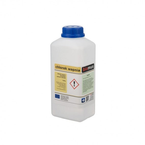 Wasserfreies Calciumchlorid. Reines 1kg BIOMUS - ChemMarkt.de