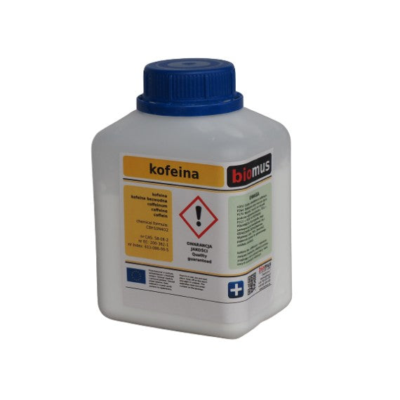 Wasserfreies Koffein 250g Coffeinum BIOMUS - ChemMarkt.de