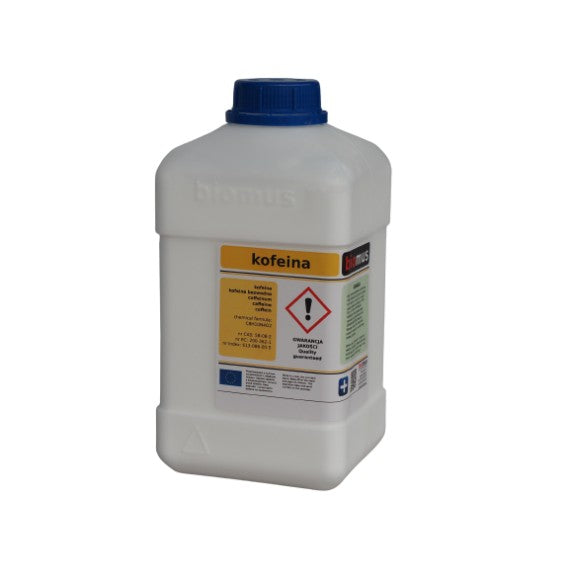Wasserfreies Koffein Coffeinum 1kg BIOMUS - ChemMarkt.de