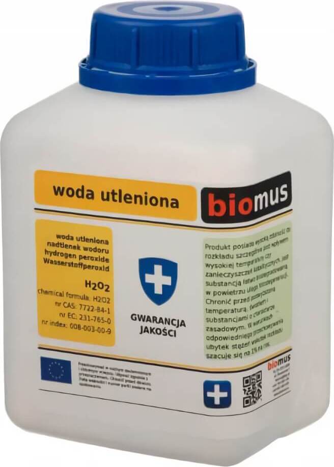 Wasserstoffperoxid 3% H2O2 250ml BIOMUS - ChemMarkt.de
