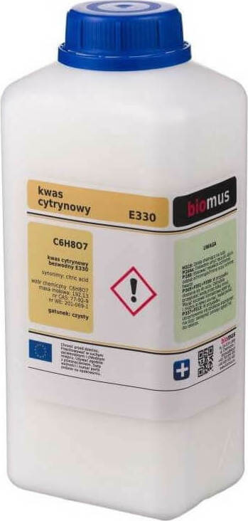 Zitronensäure 1 kg BIOMUS - ChemMarkt.de