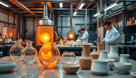 Borsäure in der Glas- und Keramikherstellung – Funktion und Vorteile