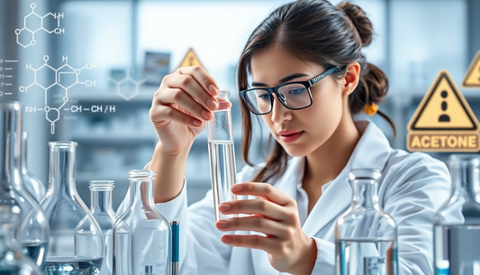 Aceton: Chemische Eigenschaften, Wirkungen und Vorsichtsmaßnahmen