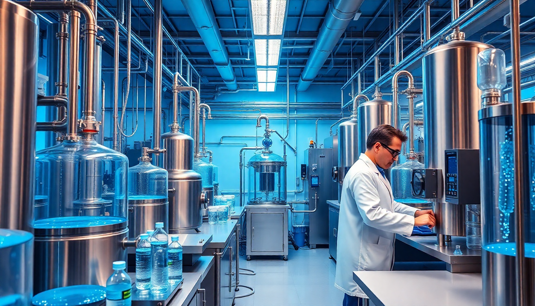Demineralisiertes Wasser in Industrie und Labor: Anwendungen in Pharma, Elektronik und Chemie