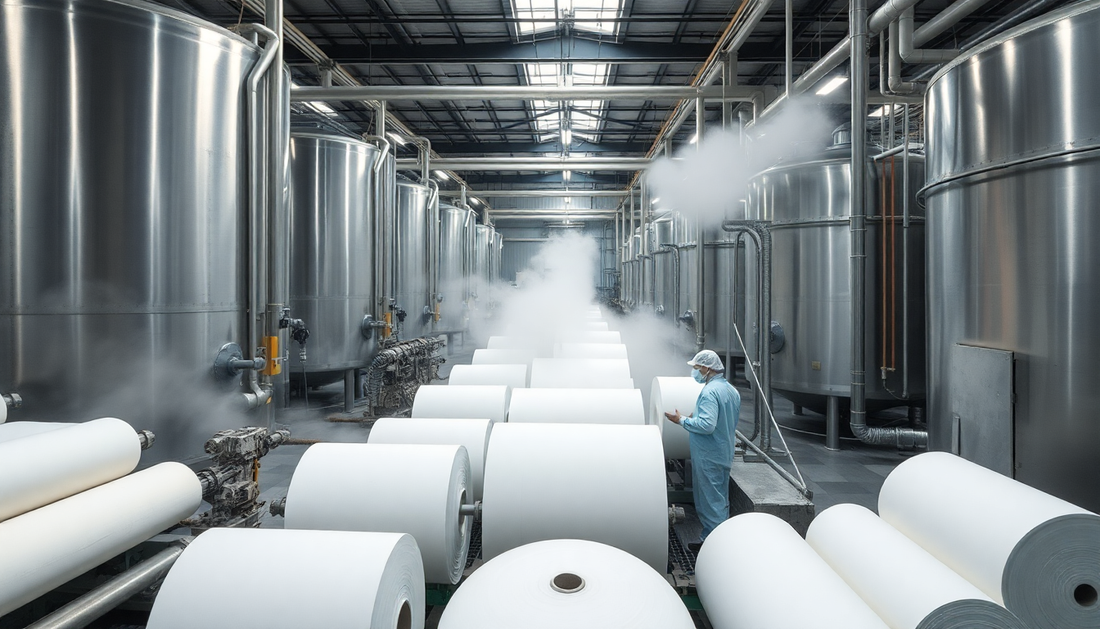 Wasserstoffperoxid in Textil- und Papierindustrie – Bleichprozesse im Überblick