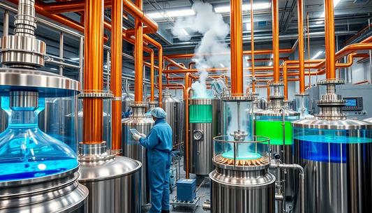 Kupfersulfat in Industrie und Technik – Einsatz in Chemie, Textil und Produktion