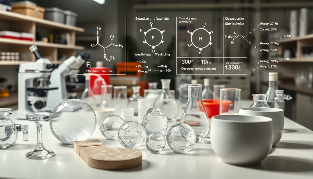 Die vielseitigen Anwendungen von Strontiumchlorid in der Keramik- und Glasindustrie