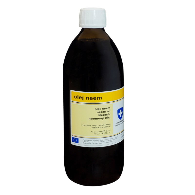 Neemöl (aus Neem) UNRAFFINIERT, KALTGEPRESST 1000 ml BIOMUS - ChemMarkt.de